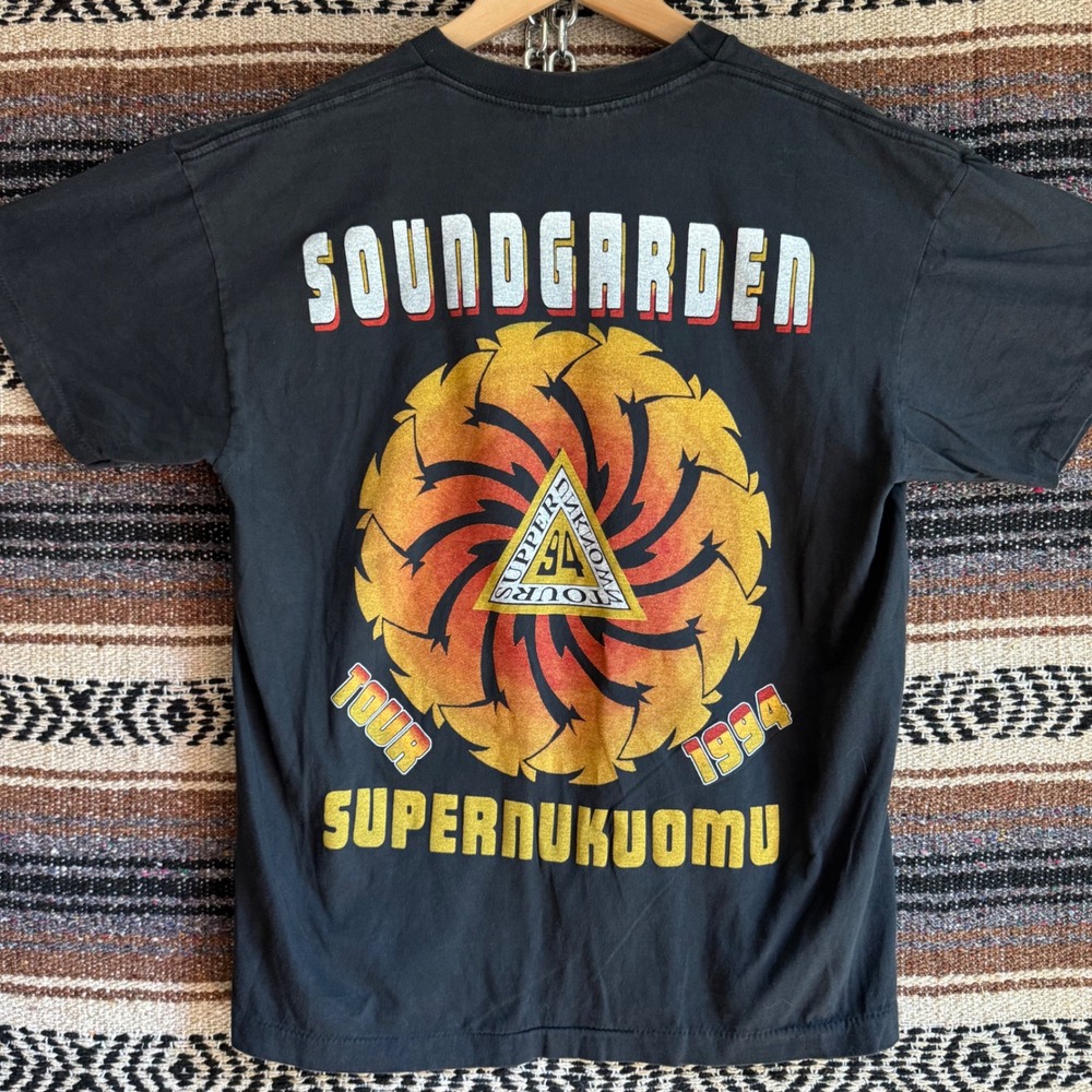 Soundgarden Superunknown Shirt Size Large Black Tour 1994 Reprint Band Tee